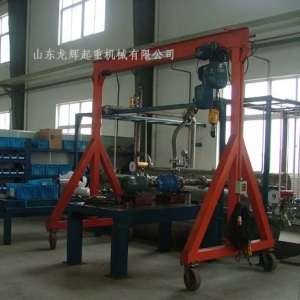 MS��-���������T��ʽ���ؙC(j��) MS type simple hand push gantry crane